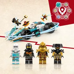 LEGO NINJAGO SMOCZA MOC ZANE'A WYŚCIGÓWKA SPINJITZU SAMOCHÓD 307 EL. 71791