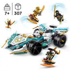 LEGO NINJAGO SMOCZA MOC ZANE'A WYŚCIGÓWKA SPINJITZU SAMOCHÓD 307 EL. 71791