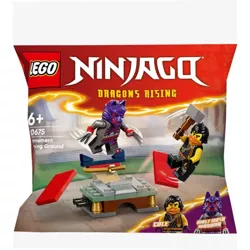 LEGO NINJAGO TURNIEJOWY TEREN SZKOLENIOWY COLE WOJOWNIK SASZETKA 30675