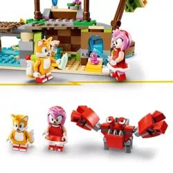 LEGO SONIC THE HEDGEHOG WYSPA DLA ZWIERZĄT AMY TAILS PLAŻA KRAB 76992