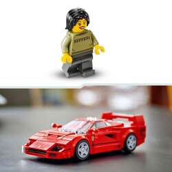 LEGO SPEED CHAMPIONS FERRARI F40 CZERWONY SAMOCHÓD AUTO 318 ELEMENTÓW 76934