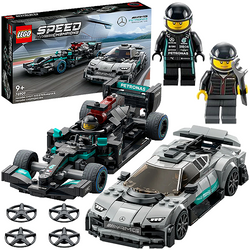 LEGO SPEED CHAMPIONS SAMOCHÓD MERCEDES AMG 2 AUTA FIGURKI 564 EL. 76909