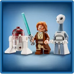 LEGO STAR WARS MYŚLIWIEC JEDI OBI-WANA KENOBIEGO GWIEZDNE WOJNY 282EL 75333