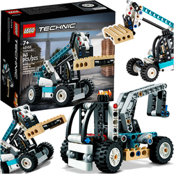 LEGO TECHNIC 2W1 ŁADOWARKA TELESKOPOWA DŹWIG SAMOCHÓD POMOCY DROGOWEJ 42133