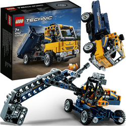 LEGO TECHNIC 2w1 WYWROTKA KOPARKA AUTO POJAZD BUDOWLANY SAMOCHÓD 42147 