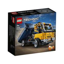 LEGO TECHNIC 2w1 WYWROTKA KOPARKA AUTO POJAZD BUDOWLANY SAMOCHÓD 42147 