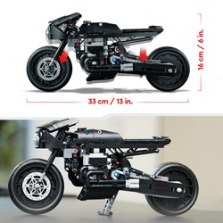 LEGO TECHNIC BATMAN MOTOCYKL BATMOTOR 42155 KLOCKI GUMOWE OPONY MODEL