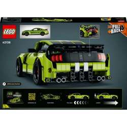 LEGO TECHNIC FORD MUSTANG SHELBY GT 500 SAMOCHÓD SPORTOWY WYŚCIGOWY 42138