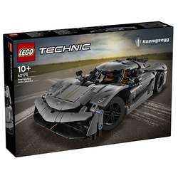 LEGO TECHNIC HIPERSAMOCHÓD KOENIGSEGG SPORTOWY WYŚCIGOWY SZARY 801EL. 42173