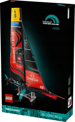 LEGO TECHNIC JACHT EMIRATES TEAM NEW ZEALAND AC75 ŁÓDŹ 42174