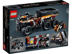 LEGO TECHNIC QUAD POJAZD TERENOWY PIŁA KLOCKI 42139 PRZYCZEPKA NA DREWNO