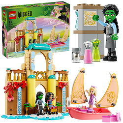 LEGO WICKED GLINDA ELPHABA NESSAROSE NA SHIZ UNIVERSITY FIGURKI 304EL 75681