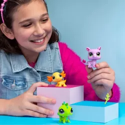 LITTLEST PET SHOP FIGURKI ZWIERZĄTKA DŻUNGLA 3w1 AKSOLOTL IGUANA NOSOROŻEC