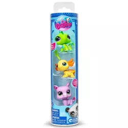 LITTLEST PET SHOP FIGURKI ZWIERZĄTKA DŻUNGLA 3w1 AKSOLOTL IGUANA NOSOROŻEC