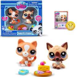 LITTLEST PET SHOP ZESTAW FIGUREK PIESEK KOTEK FIGURKI ZWIERZAKI AKCESORIA