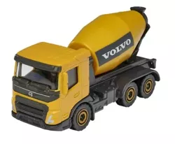 MAJORETTE BETONIARKA CIĘŻARÓWKA METALOWA POJAZD BUDOWLANY VOLVO FMX MIXER