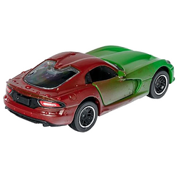 MAJORETTE DODGE SRT VIPER PREMIUM CARS AUTKO METALOWE ZMIENIA KOLOR 1:64