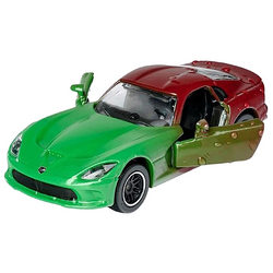 MAJORETTE DODGE SRT VIPER PREMIUM CARS AUTKO METALOWE ZMIENIA KOLOR 1:64