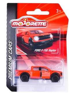 MAJORETTE FORD F-150 RAPTOR PREMIUM CARS SAMOCHODZIK METALOWY POMARAŃCZOWY