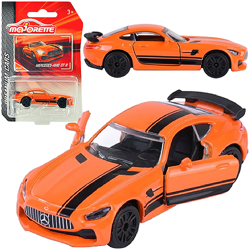 MAJORETTE MERCEDES-AMG GT R PREMIUM CARS SAMOCHODZIK METALOWY POMARAŃCZOWY