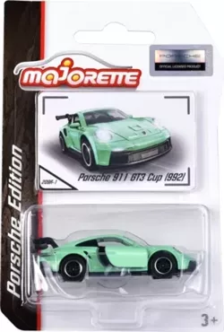 MAJORETTE PORSCHE 911 GT3 CUP PORSCHE EDITION AUTKO METALOWE ZIELONE 1:64