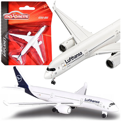 MAJORETTE SAMOLOT PASAŻERSKI LUFTHANSA A350-900 BIAŁY AIRPLANES