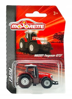 MAJORETTE TRAKTOR MASSEY FERGUSON 8737 CIĄGNIK METALOWY MASZYNA ROLNICZA 