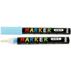 MARKER AKRYLOWY ARTYSTYCZNY DEKOARYCJNY OZDOBNY 1-2mm NIEBIESKI AQUA BLUE