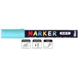 MARKER AKRYLOWY ARTYSTYCZNY DEKOARYCJNY OZDOBNY 1-2mm NIEBIESKI AQUA BLUE