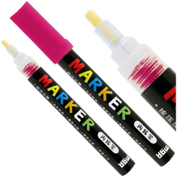 MARKER AKRYLOWY ARTYSTYCZNY DEKOARYCJNY OZDOBNY 1-2mm RÓŻANA CZERWIEŃ 