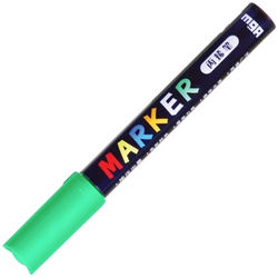 MARKER AKRYLOWY ARTYSTYCZNY DEKOARYCJNY OZDOBNY 1-2mm ZIELONY NEON