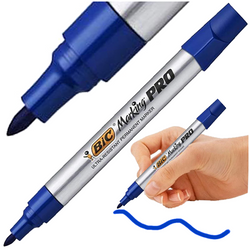 MARKER PISAK PERMAMENTNY WODOODPORNY 1,1mm NIEBIESKI BIC MARKING PRO