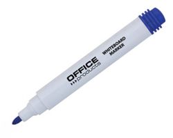 MARKER SUCHOŚCIERALNY OFFICE PRODUCTS NIEBIESKI DO BIAŁYCH TABLIC OKRĄGŁY