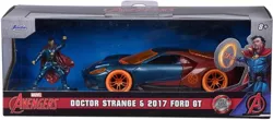 MARVEL AVENGERS DOCTOR STRANGE 2017 FORD GT 1:32 SAMOCHÓD + FIGURKA JADA