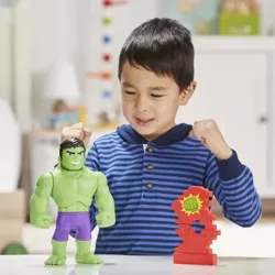 MARVEL SPIDEY HULK DEMOLUJĄCY CEGŁY FIGURKA RUCHOMA POWER SMASH HASBRO