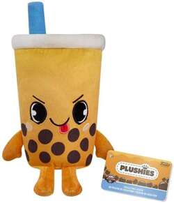 MASKOTKA BUBBLE TEA THAI TEA HERBATA PLUSZAK FUNKO KUBEK ZE SŁOMKĄ 22 CM