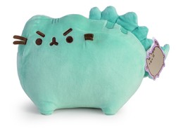 MASKOTKA KOTEK PUSHEEN MIĘTOWY PUSHEENOSAURUS STOJĄCY 19 x 30 CM ORYGINALNA