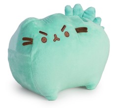 MASKOTKA KOTEK PUSHEEN MIĘTOWY PUSHEENOSAURUS STOJĄCY 19 x 30 CM ORYGINALNA