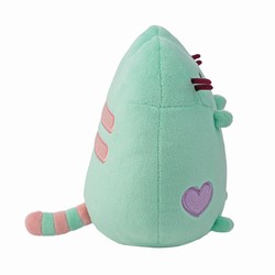 MASKOTKA KOTEK PUSHEEN MIĘTOWY SIEDZĄCY SERDUSZKO 18 CM ORYGINALNA