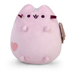 MASKOTKA KOTEK PUSHEEN RÓŻOWY SIEDZĄCY SERDUSZKO 18 CM ORYGINALNA