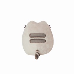 MASKOTKA KOTEK PUSHEEN SIEDZĄCY Z PĄCZKIEM DONUTEM 10 CM ORYGINALNA