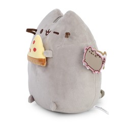 MASKOTKA KOTEK PUSHEEN Z PIZZĄ 24 CM ORYGINALNA