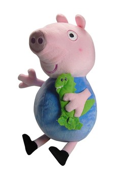 MASKOTKA PLUSZAK ŚWINKA PEPPA GEORGE Z PRZYJACIELEM 35CM TM TOYS