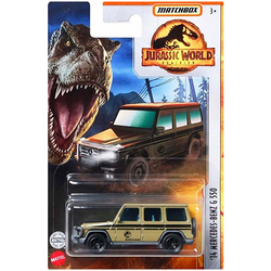 MATCHBOX '14 MERCEDES-BENZ G 550 JURASSIC WORLD SAMOCHODZIK METALOWY MATTEL