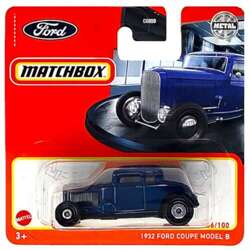 MATCHBOX 1932 FORD COUPE MODEL B SAMOCHODZIK METALOWY MATTEL