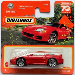 MATCHBOX 1994 MITSUBISHI 3000GT SAMOCHODZIK METALOWY MATTEL