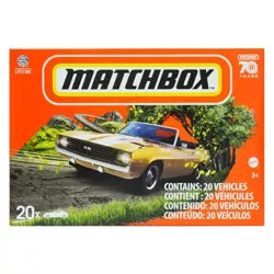 MATCHBOX 20-PAK SAMOCHODZIKI METALOWE KOLEKCJONERSKIE MATTEL AUTKO RESORAK