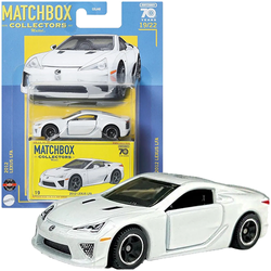 MATCHBOX COLLECTORS 2012 LEXUS LFA BIAŁY KOLEKCJONERSKI MODEL SAMOCHODU