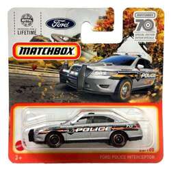 MATCHBOX FORD POLICE INTERCEPTOR SAMOCHODZIK METALOWY MATTEL