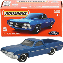 MATCHBOX FORD RANCHERO 1970 SAMOCHODZIK METALOWY MATTEL AUTKO RESORAK